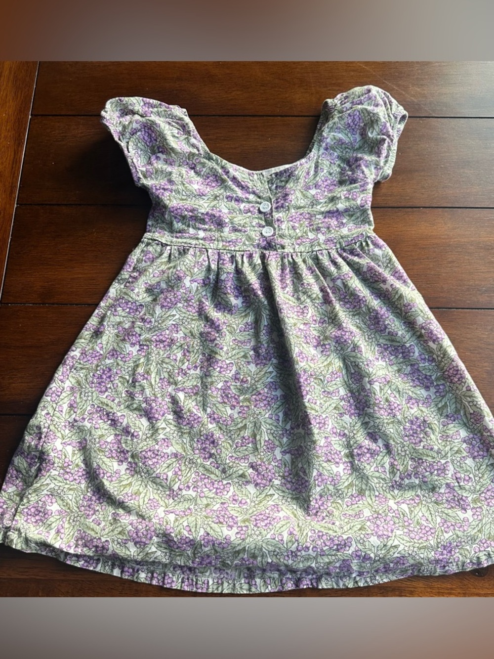 Fits like A 2T - Purple Flower Dress